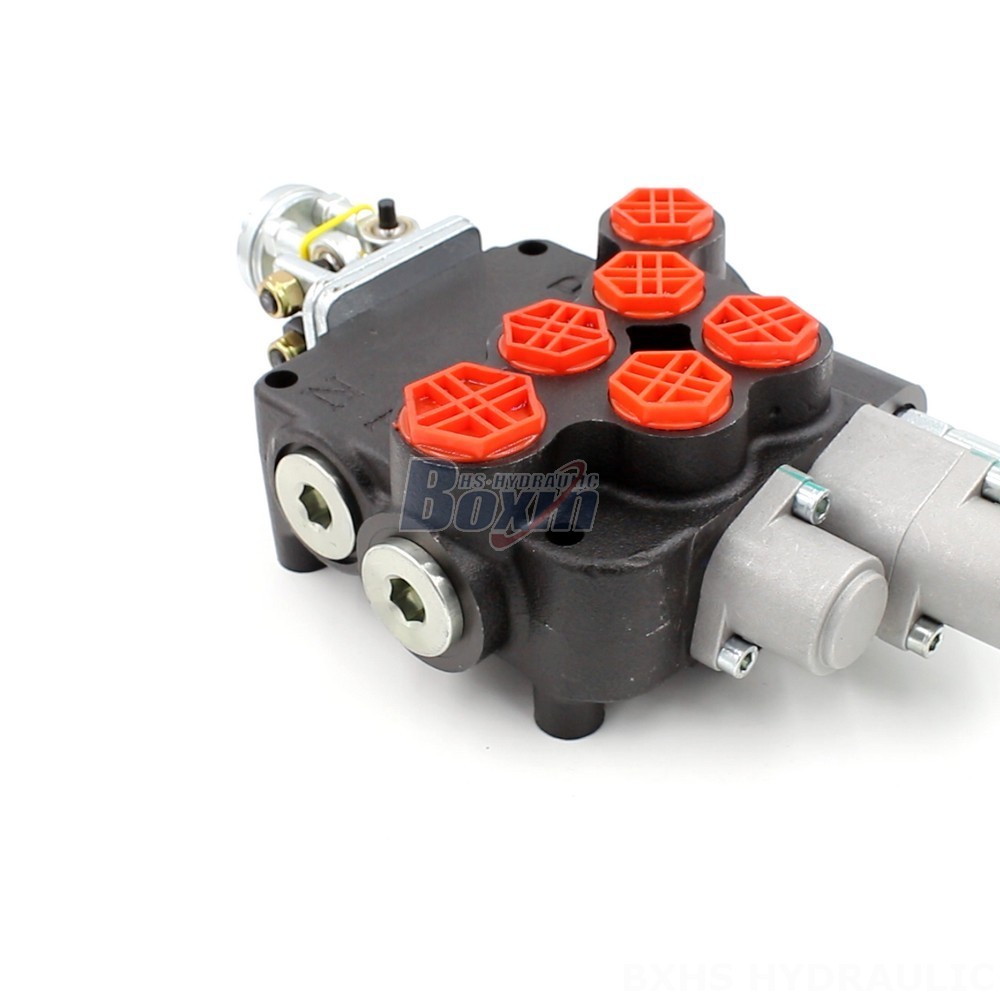 Hydraulic Valves 24v P80-G12-G34 Valve with Manual and Joystick Controls China Manufacturer main image
